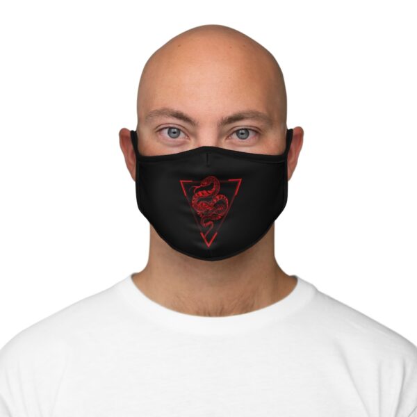 Grail of the Serpent Fitted Polyester Face Mask - Image 2