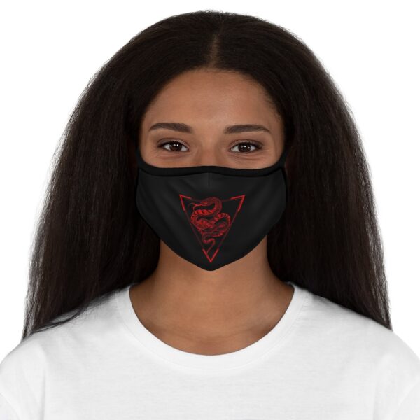 Grail of the Serpent Fitted Polyester Face Mask - Image 4