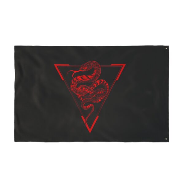 Grail of the Serpent Double Sided Flag (Rectangle) - Image 10