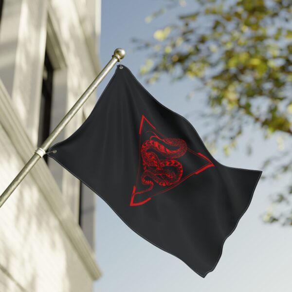 Grail of the Serpent Double Sided Flag (Rectangle) - Image 8