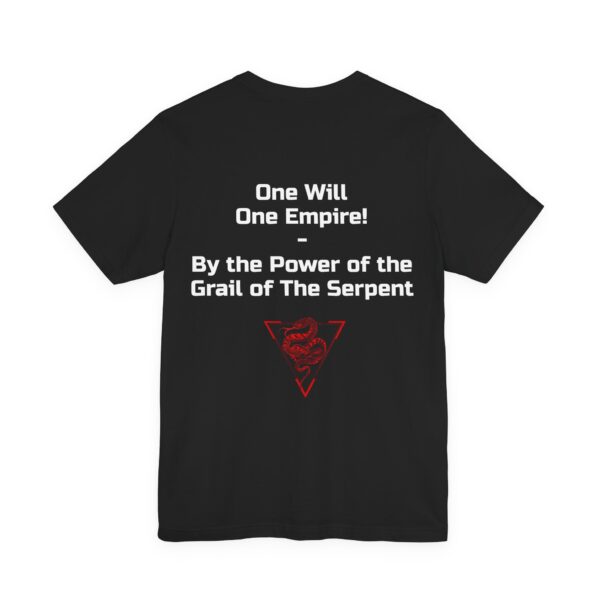 Grail of the Serpent T-Shirt (Black or White) - Image 4