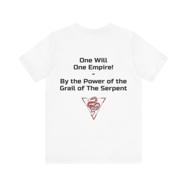 Grail of the Serpent T-Shirt (Black or White) - Image 6