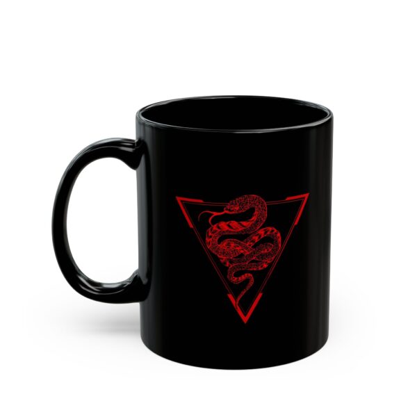 Grail of the Serpent Mug (Black) - Image 2
