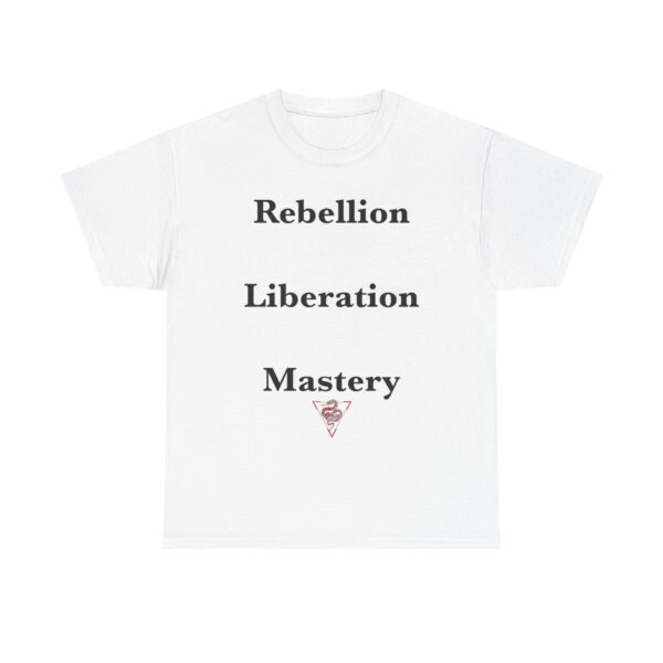 Rebellion Liberation Mastery T-Shirt (White)