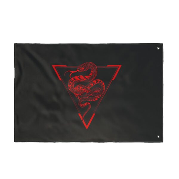Grail of the Serpent Double Sided Flag (Rectangle) - Image 6