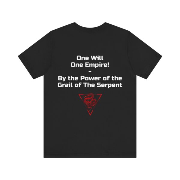 Grail of the Serpent T-Shirt (Black or White) - Image 2
