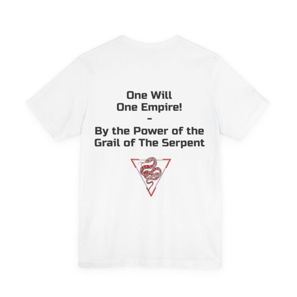 Grail of the Serpent T-Shirt (Black or White) - Image 8
