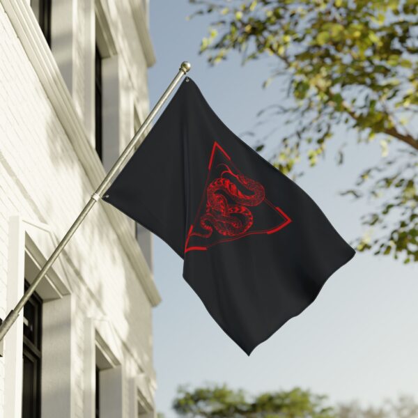 Grail of the Serpent Double Sided Flag (Rectangle) - Image 12