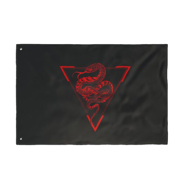 Grail of the Serpent Double Sided Flag (Rectangle) - Image 5