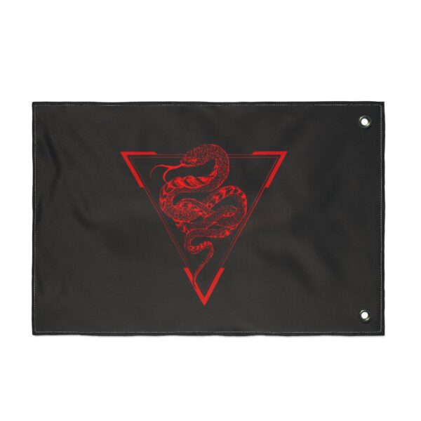 Grail of the Serpent Double Sided Flag (Rectangle) - Image 2