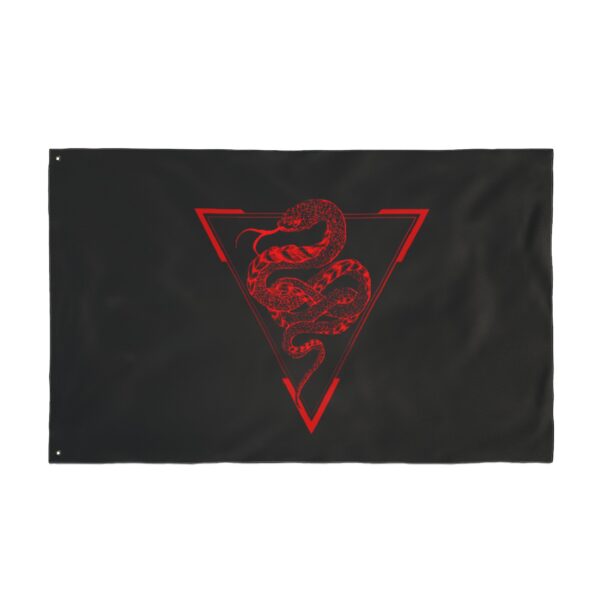 Grail of the Serpent Double Sided Flag (Rectangle) - Image 9