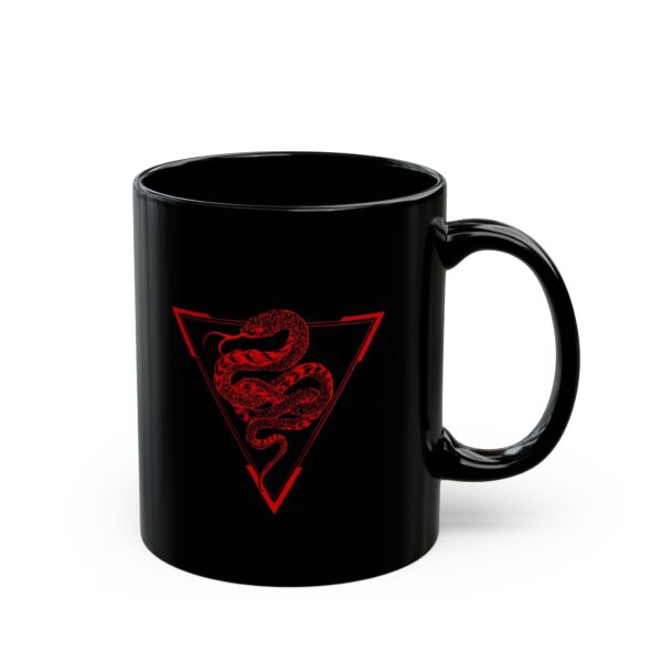 Grail of the Serpent Mug (Black) - Image 5